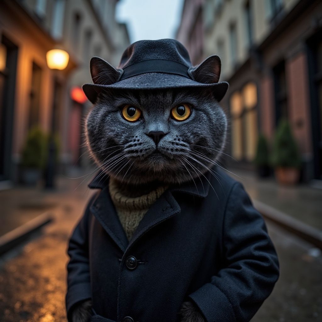 Пример аватара кота Конора